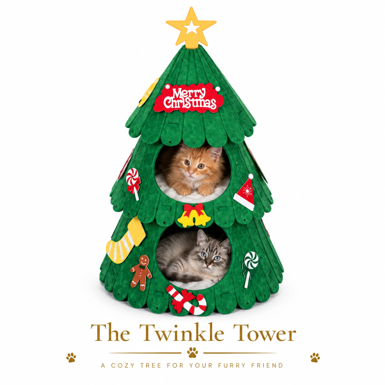 Kittymas Christmas Cat Beds